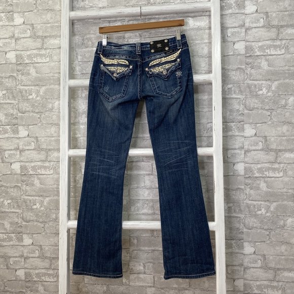 Miss Me Denim - Miss Me Low Rise Boot Cut Jeans Size 27